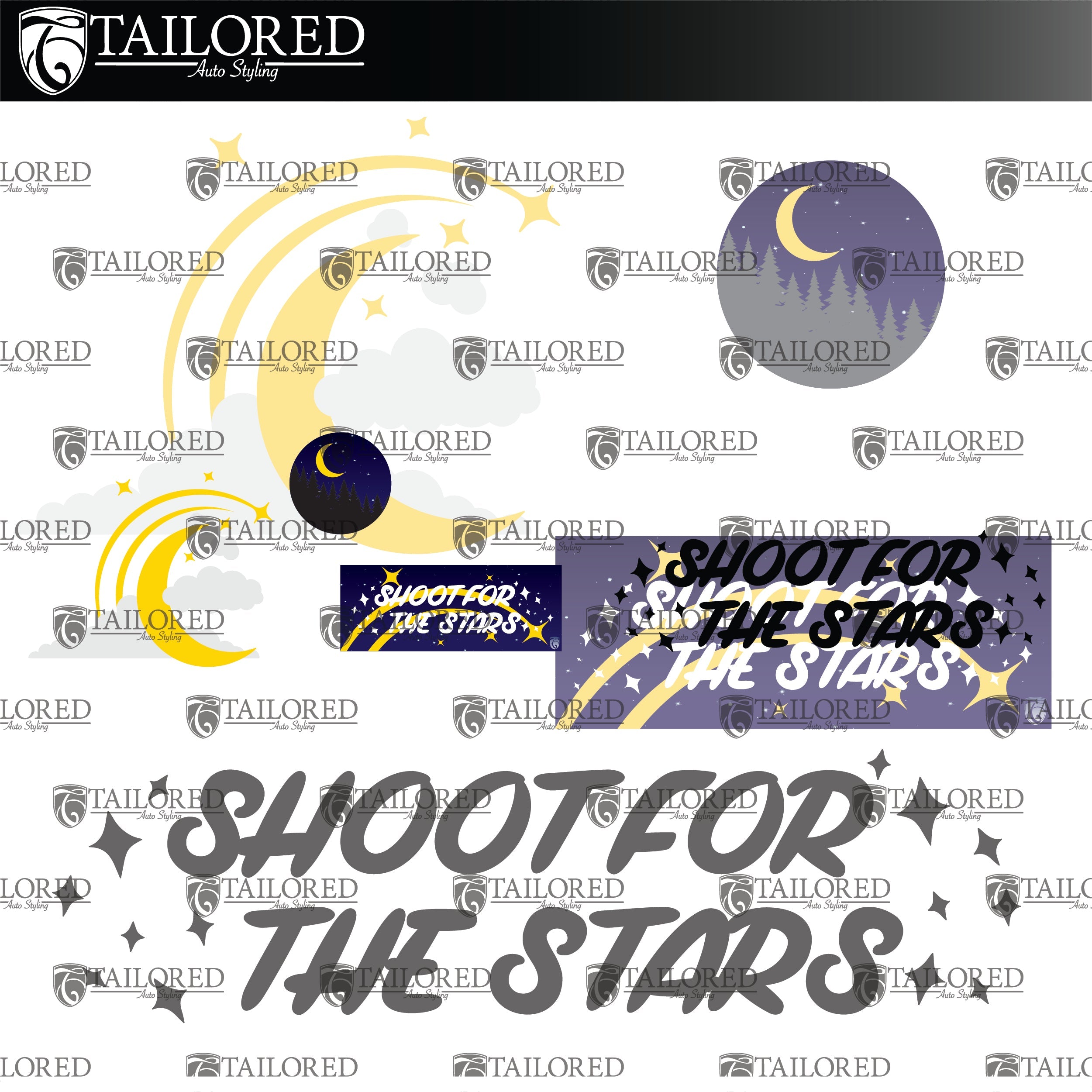Shoot For The Stars Sticker Pack
